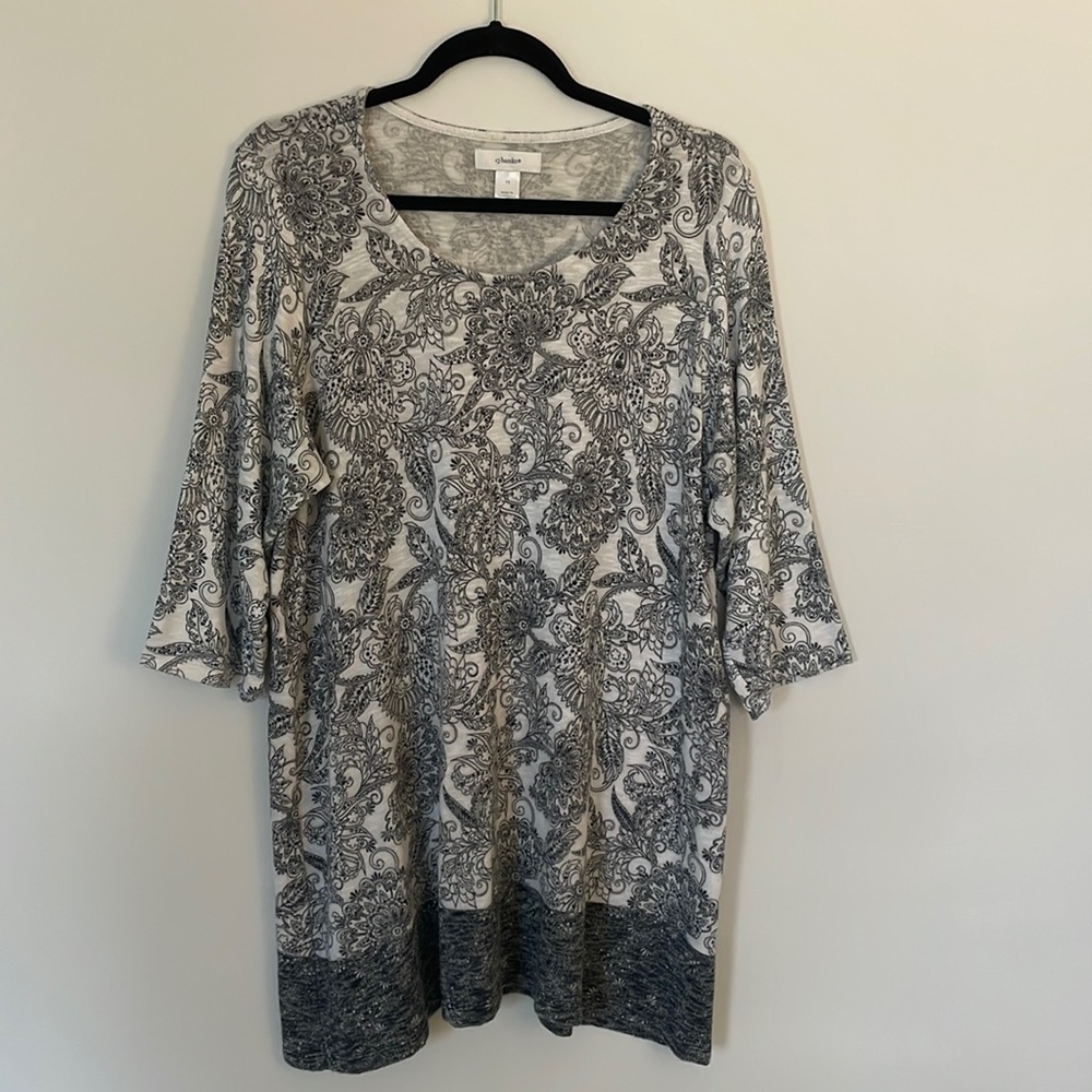 CJ Banks Women’s Tunic Shirt Size 1X
